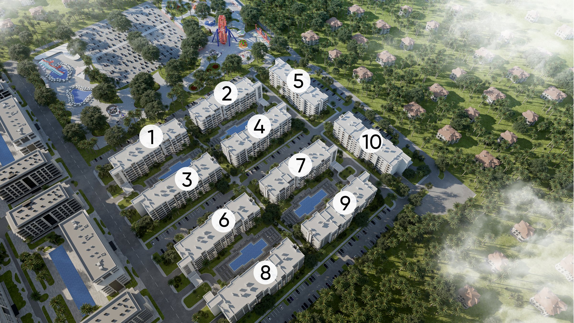 Генплан Park Residences II