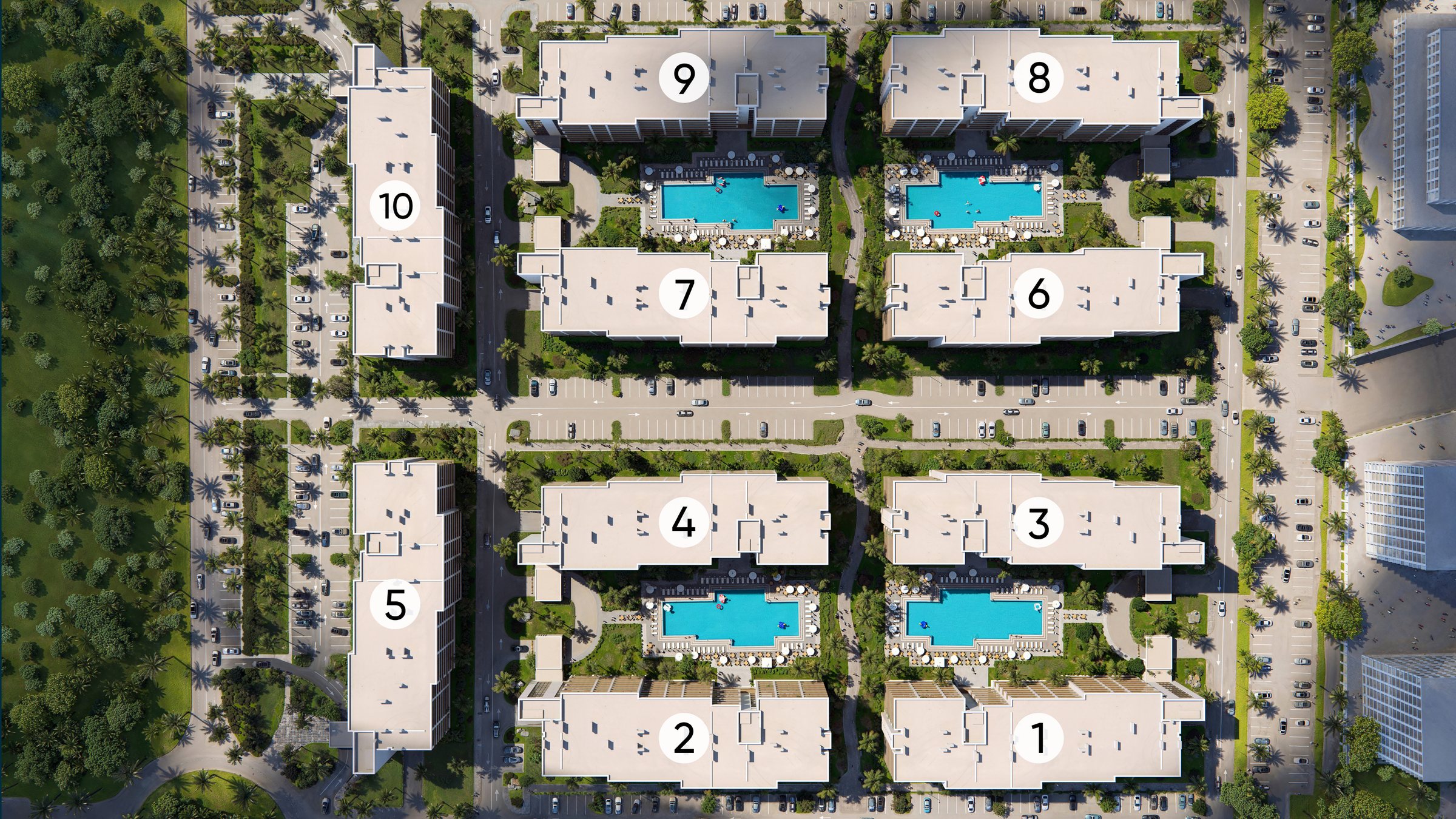 Генплан Park Residences III