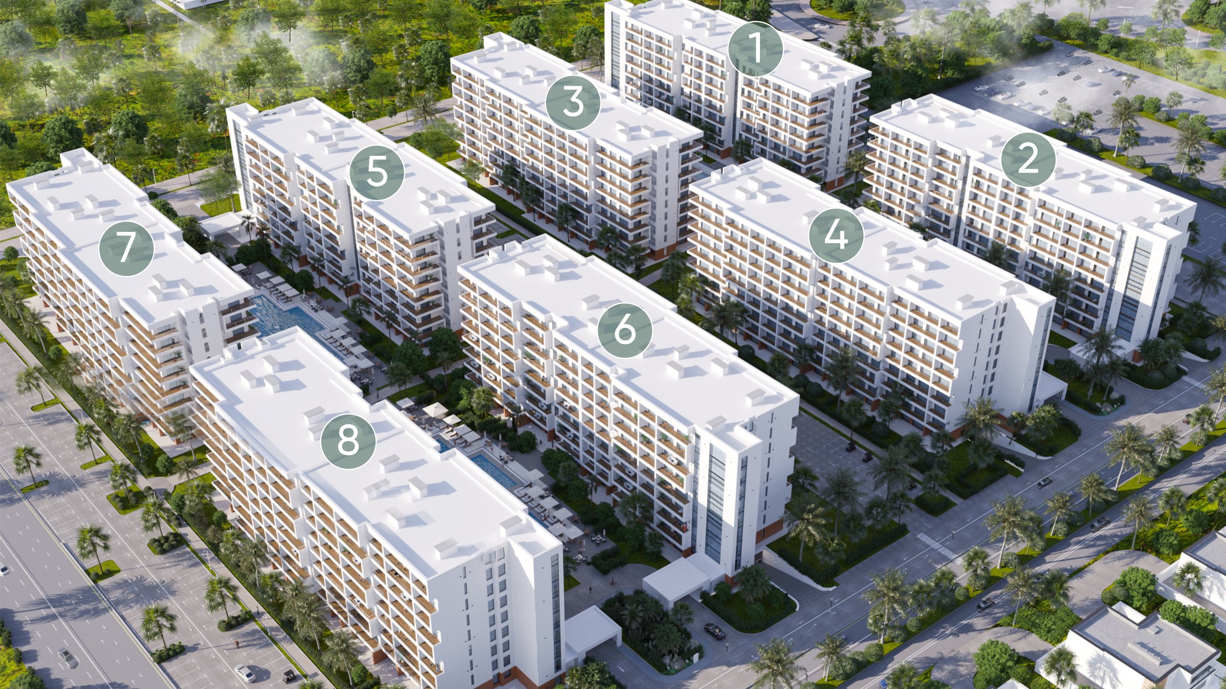 Генплан Park Residences IV